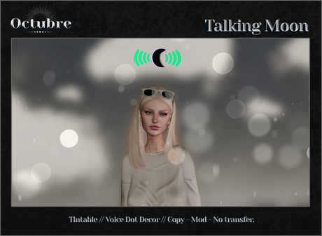 Second Life Marketplace - Octubre: Talking Moon.